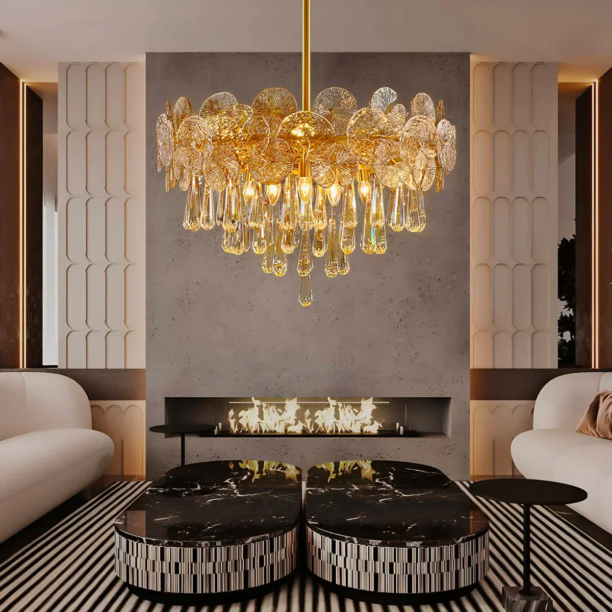 modern-luxury-gold-glass-chandelier-for-living-room-2